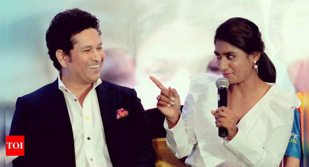 Sachin Tendulkar’s advice in 2017 helped me reinvent my game and extend career: Mithali Raj | Cricket News – Times of India