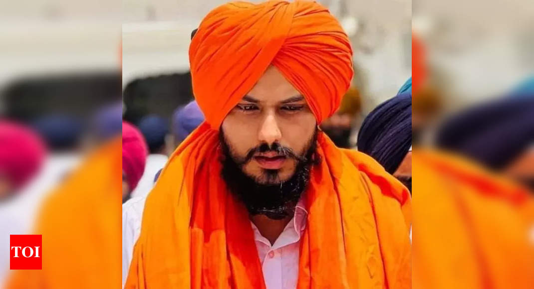 ‘Bhindranwale 2.0’: Fugitive preacher Amritpal held from village where he was anointed head of ‘Waris Punjab De’ | India News – Times of India