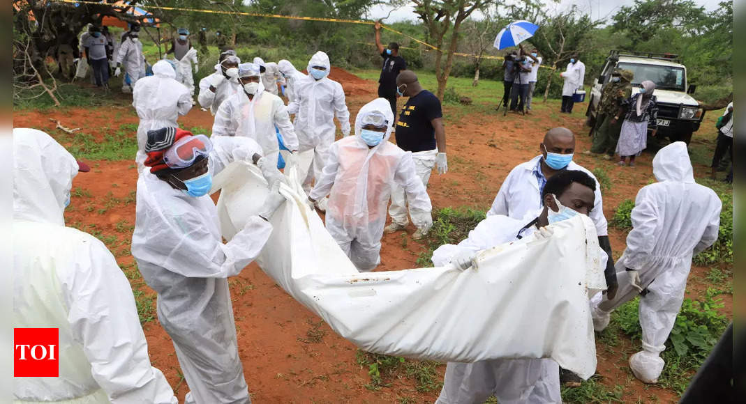 21 bodies dug up in cult investigation of pastor in Kenya – Times of India