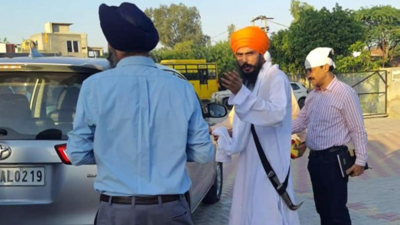 Amritpal Singh's parents claim he surrendered himself while donning Sikhi Saroop and performing nitnem at gurudwara