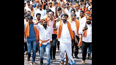Karnataka polls: This crorepati candidate goes around barefoot