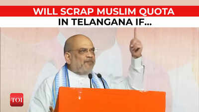 Amit Shah ridicules KCR's expansion plans, says PM post not vacant