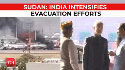 India intensifies efforts to evacuate Indians from Sudan, INS Sumedha arrives in Port Sudan