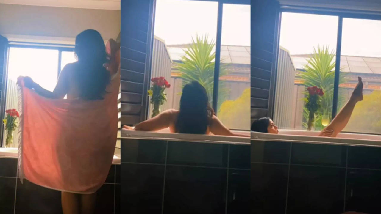 Nitya Shetty posts a sizzling bathtub video; internet has mixed reactions:  ‘Very bad’