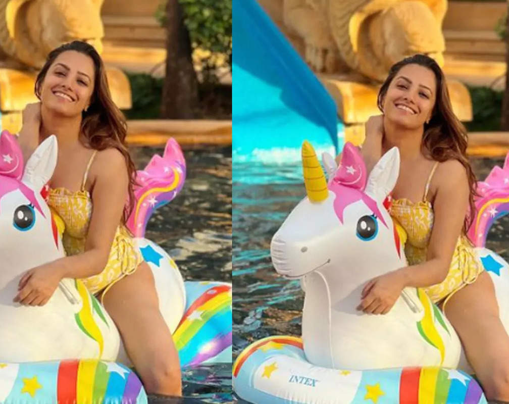 
Anita Hassanandani Reddy looks adorable as she poses on a pool toy: 'Living my childhood dreams...'
