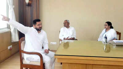 Bihar CM Nitish Kumar talks opposition unity with Bengal CM Mamata Banerjee, SP chief Akhilesh Yadav