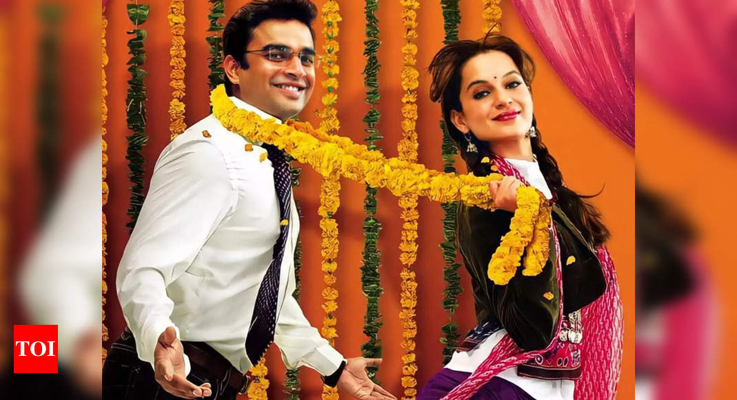 R Madhavan says he is in awe of Kangana Ranaut, calls her an extraordinary actor – Times of India