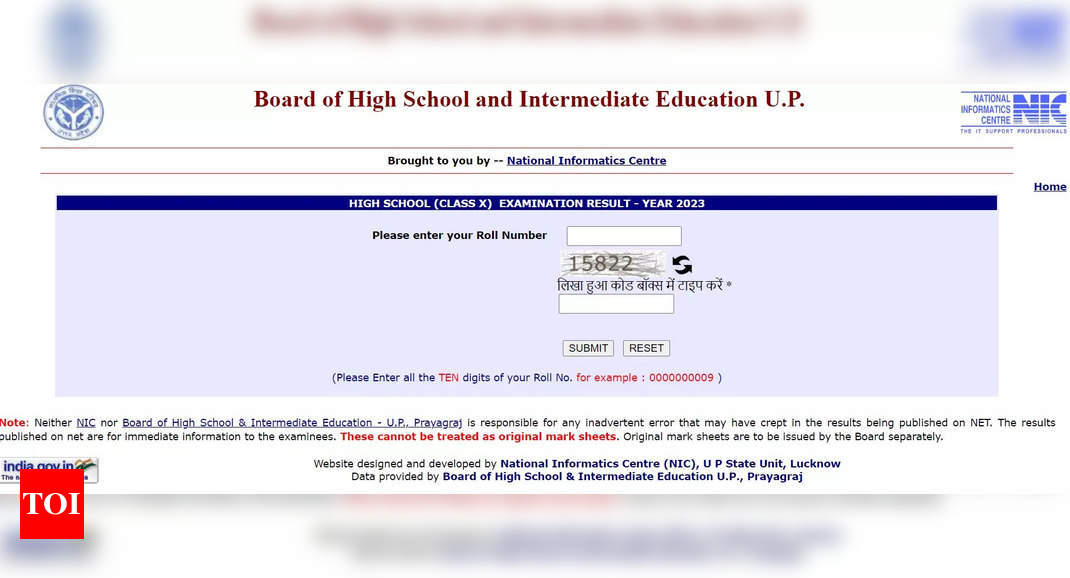 UP Board Th Result Out Highlights UPMSP High Babe Result Declared On Upresults Nic