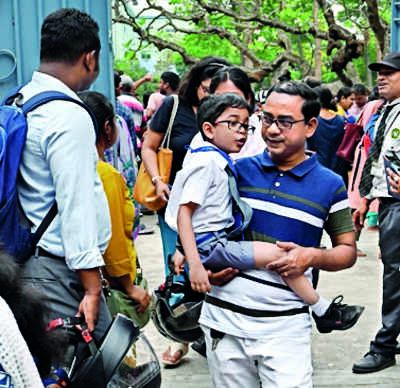 Schools reopen with exams after heat break