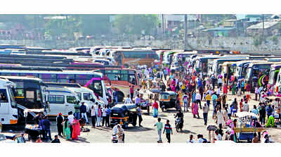 Nashik police plan dedicated terminal for pvt buses to tackle traffic congestion