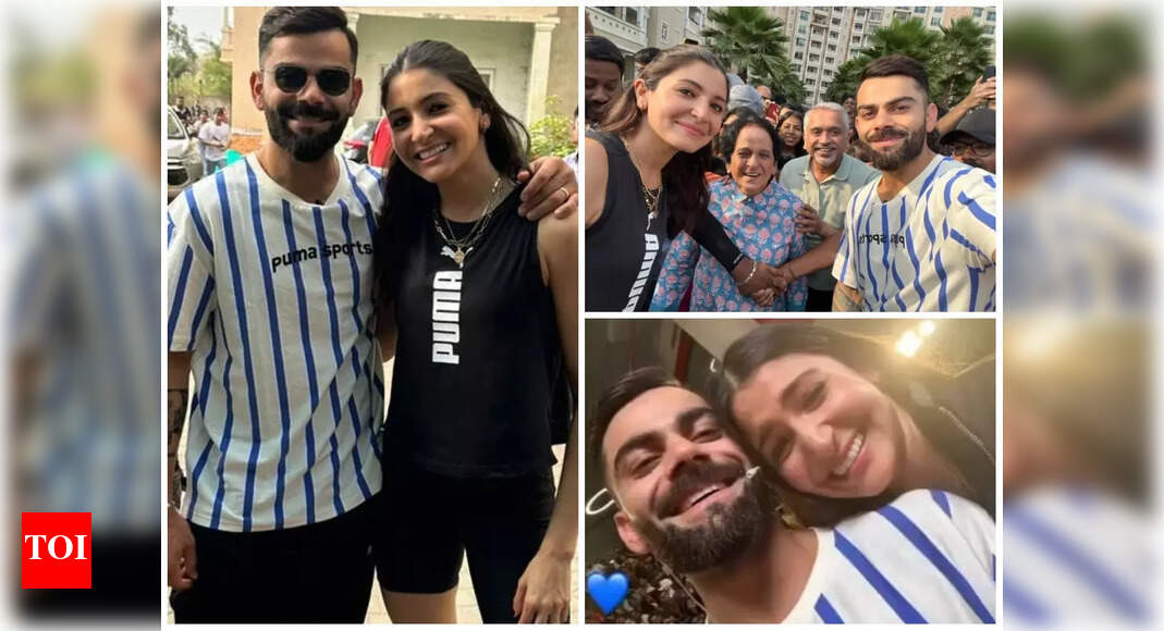 Anushka Sharma and Virat Kohli pack on the mush-fest at a promotional