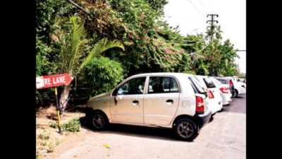 No checks: Fire lanes turn parking lots