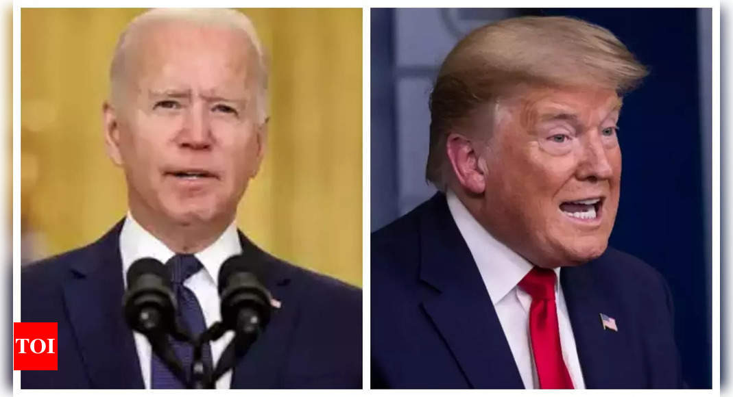 Joe Biden vs Donald Trump Joe Biden, 80, makes 2024 presidential run