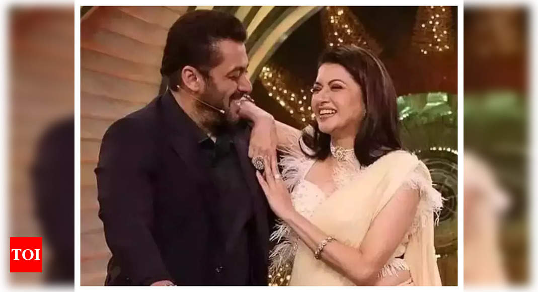 Salman Khan reunites with his ‘Maine Pyar Kiya’ co-star Bhagyashree for a scene in ‘Kisi Ka Bhai Kisi Ki Jaan’; fans feel it was better than the rest of the movie – WATCH video – Times of India