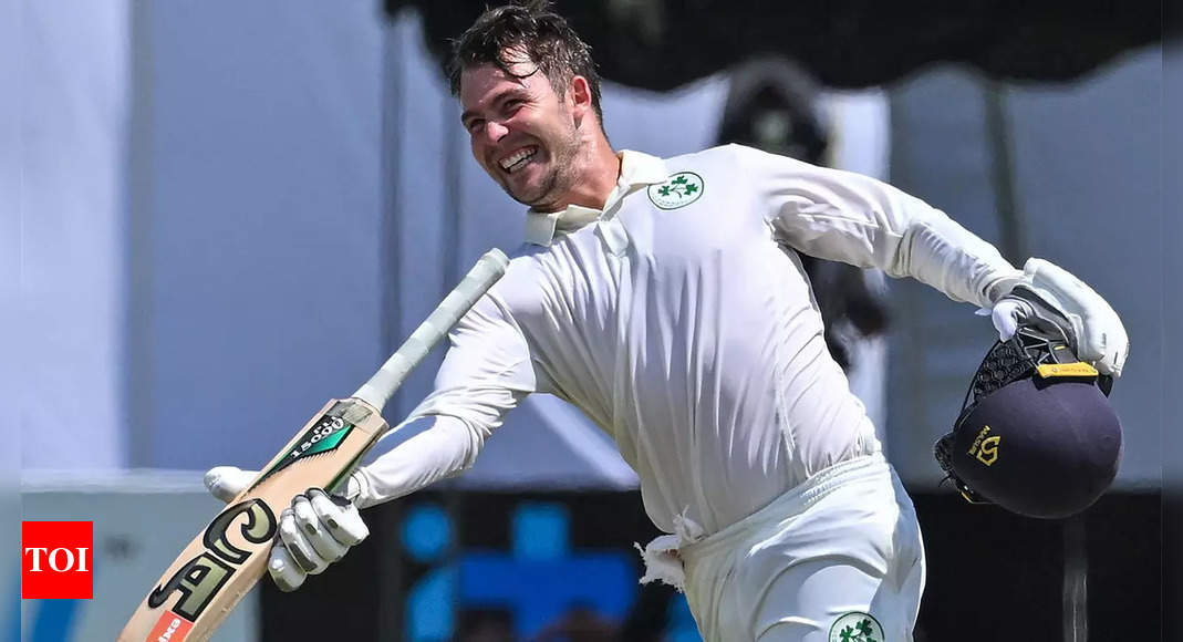 2nd Test: Record Ireland Test score as Stirling, Campher hit tons in Sri Lanka | Cricket News – Times of India