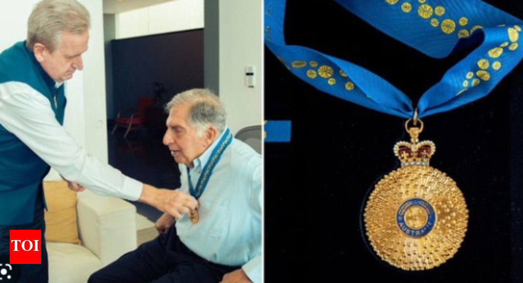 Indeed a titan of biz! Ratan Tata bestowed with ‘Order of Australia ...