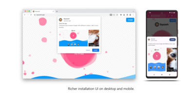 Google is making Web app installation process better with its new user interface on mobile and desktop