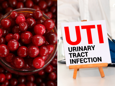 Cranberries can reduce risk of UTI by 50%