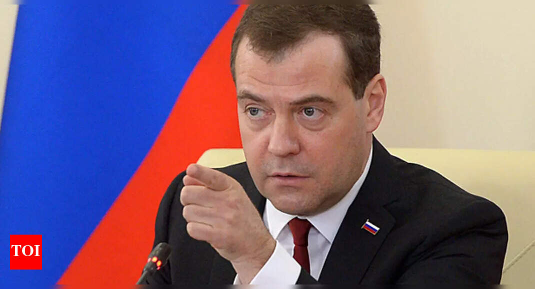 Former Russian President Mocks Desperate Grandpa Biden Times Of India