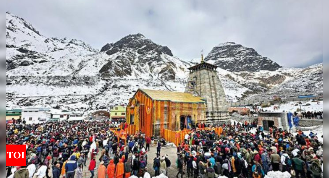 Kedarnath Yatra News: Amid heavy snow, 18,000 pilgrims reach Kedarnath ...