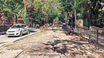 Prabhat Road residents oppose concreting plan, PMC scraps it