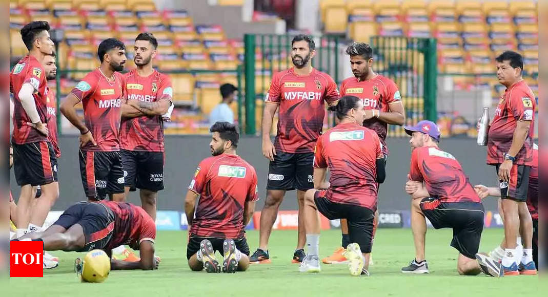 RCB vs KKR IPL 2023: Batters in focus as Royal Challengers Bangalore look to maintain momentum against fast-sinking Kolkata Knight Riders | Cricket News – Times of India