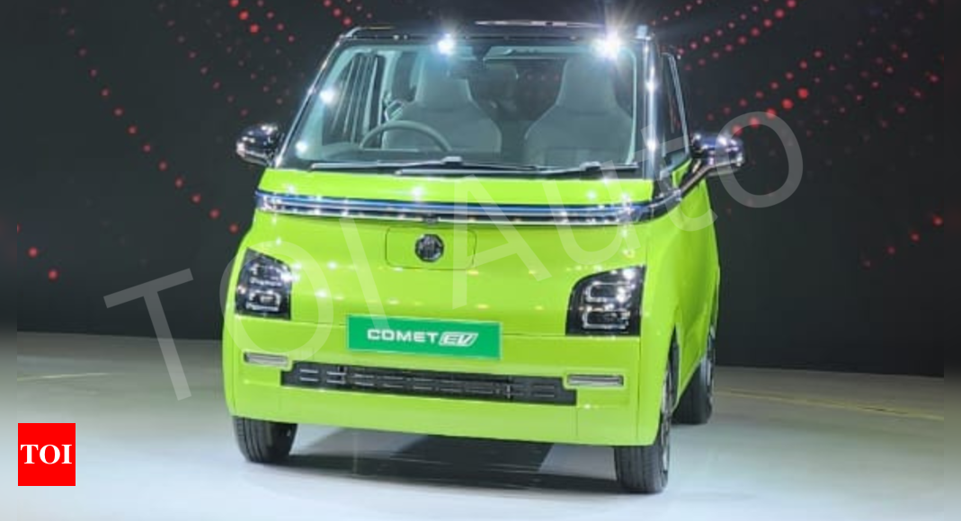 MG Comet EV Price MG Comet EV Launch Price Starts At Rs 7 98 Lakh