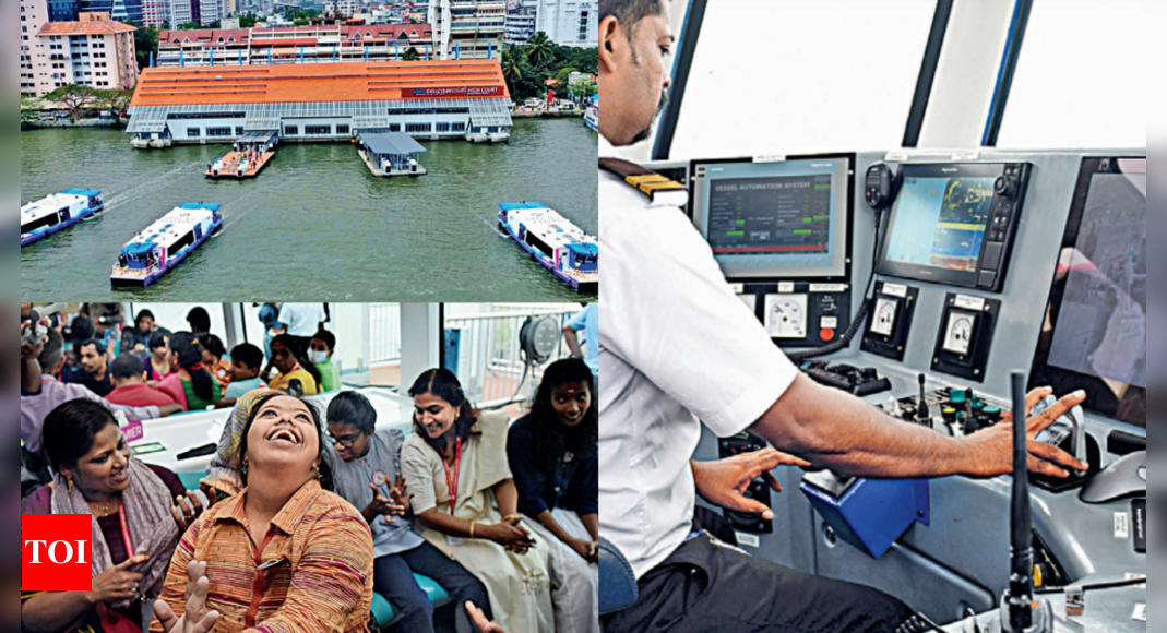 Kochi Water Metro: India’s First Water Metro Sets Sail In Kochi | Kochi ...