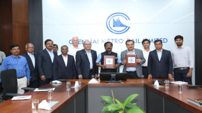 Chennai Metro Rail signs contract to install tracks in phase-2 corridor