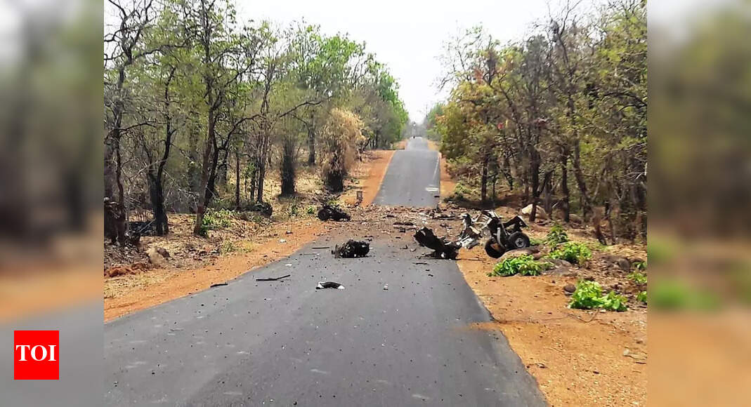 PM Modi pays tributes to policemen killed in naxal attack in Chhattisgarh | India News – Times of India