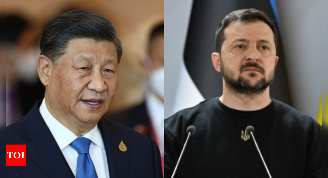 Le chinois Xi tient un appel avec l’ukrainien Zelenskyy