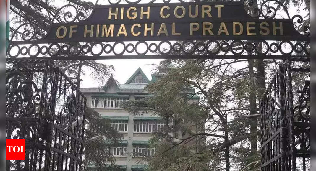 Himachal Pradesh Water Cess Hc Issues Notice To State Centre Shimla News Times Of India 1566