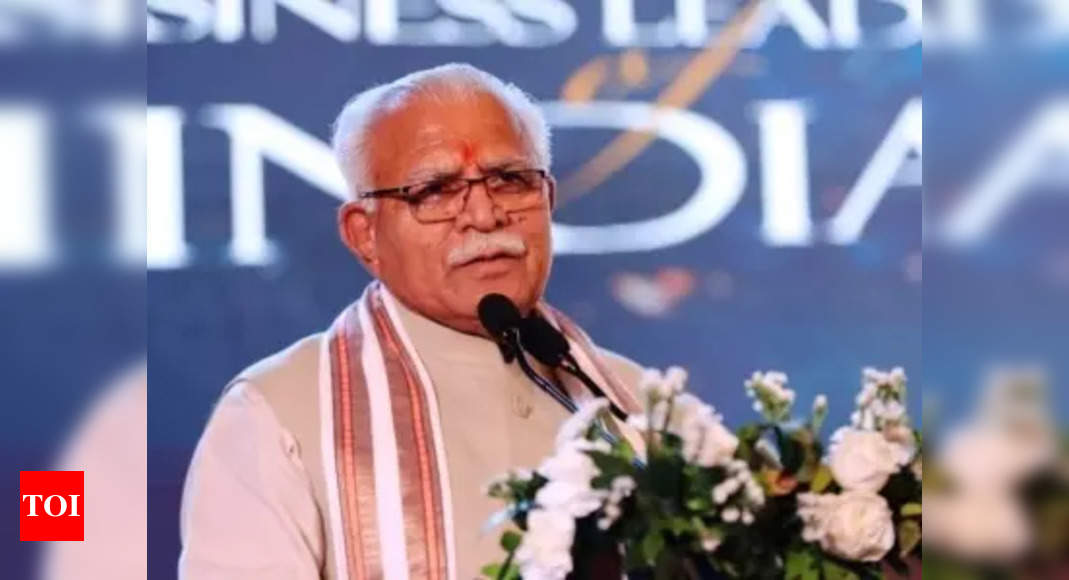 Moral education should be a part of day-to-day education: Khattar – Times of India