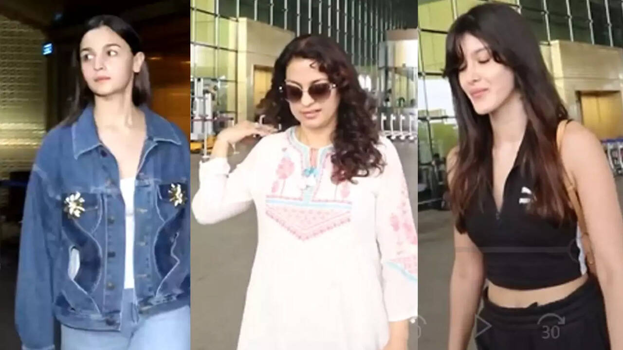 CelebrityEvenings: From Alia Bhatt to Juhi Chawla, Bollywood celebs  spotted in Mumbai | Hindi Movie News - Bollywood - Times of India