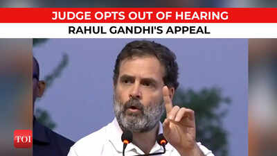 Modi surname case: Gujarat High Court judge opts out of hearing Rahul Gandhi's appeal