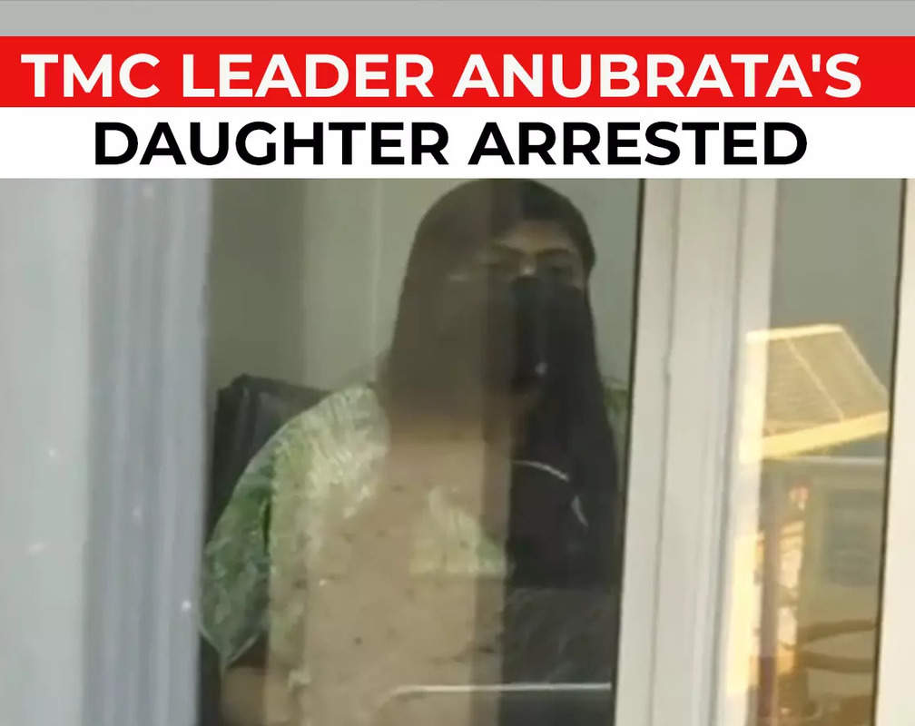 
Cattle smuggling probe: ED arrests TMC leader Anubrata Mondal's daughter Sukanya over money laundering charges
