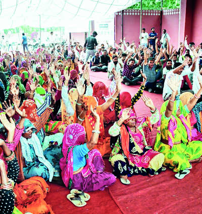 Govt shelves sanitation workers’ hiring plan, but stir to continue