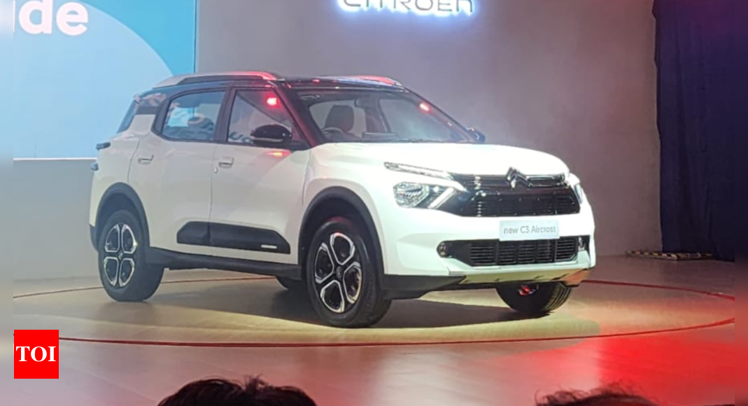 Citroen C3 Aircross SUV India Launch LIVE updates: Price, Features ...