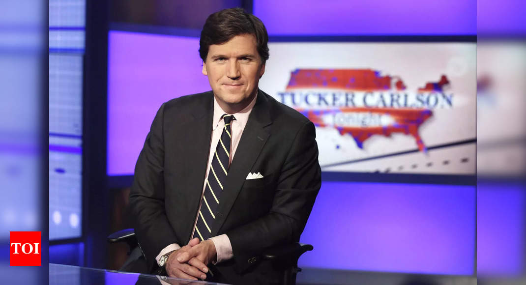 Tucker Carlson emerges on Twitter, targets US media and political system – Times of India