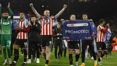 Sheffield United seal Premier League promotion with 2-0 win over West Bromwich Albion
