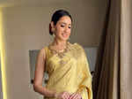 4-carat gold saree