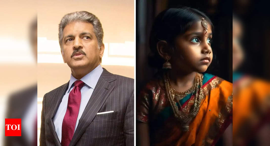 Watch: Anand Mahindra shares AI video of girl ageing from 5 to 95 – Times of India