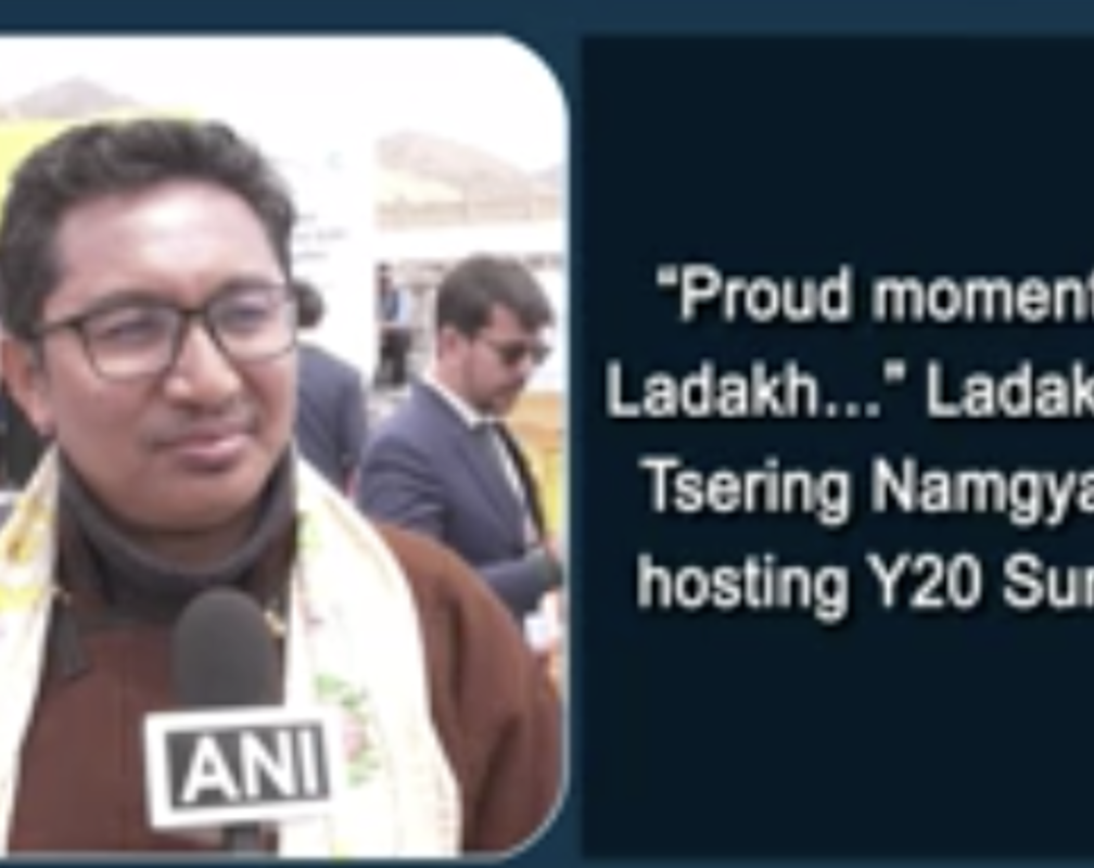 
“Proud moment for Ladakh…” Ladakh MP Tsering Namgyal on hosting Y20 Summit
