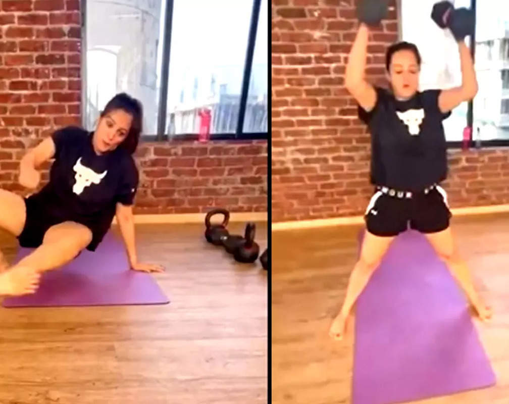 
Anita Hassanandani drops video of her rigorous workout routine
