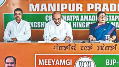 Manipur BJP minder speaks to 15 ministers, MLAs amid rift buzz