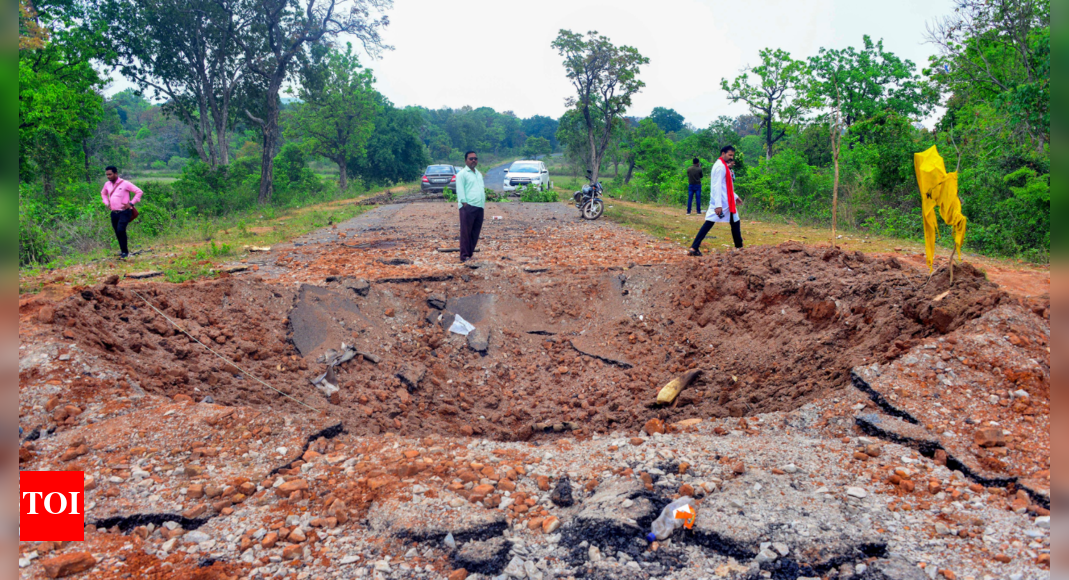 Chhattisgarh Naxal Attack: Maoist dug tunnel under road to plant IED ...