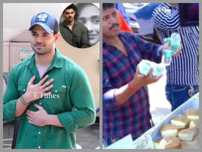 Sooraj Pancholi distributes sweets to the media after he gets acquitted in the Jiah Khan suicide case - WATCH video