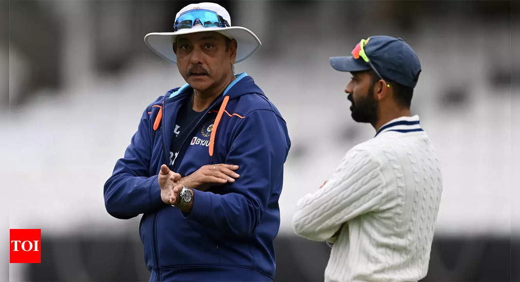 Ajinkya Rahane: People think Ajinkya Rahane made it to Test team because of three IPL knocks: Ravi Shastri | Cricket News – Times of India