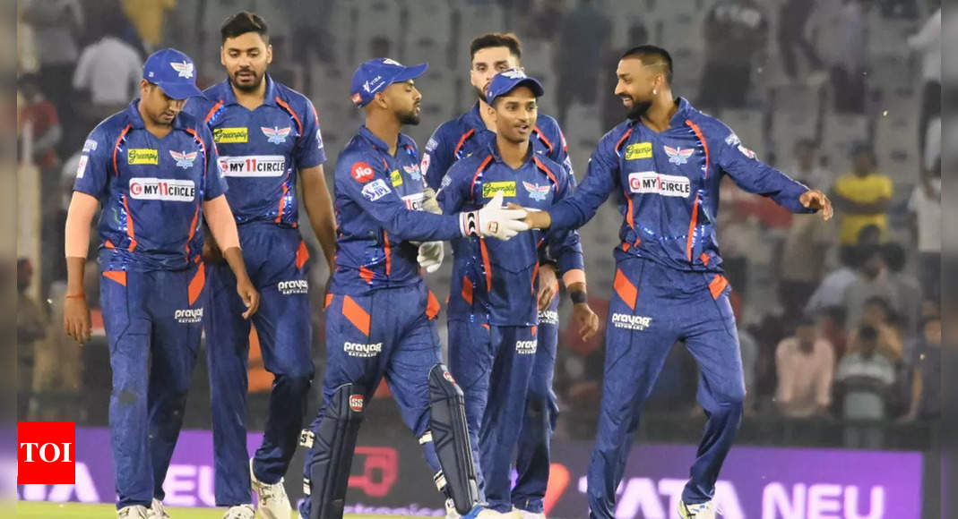 PBKS vs LSG, IPL 2023, Highlights: Marcus Stoinis, Kyle Mayers sizzle in Lucknow Super Giants’ big win over Punjab Kings | Cricket News – Times of India
