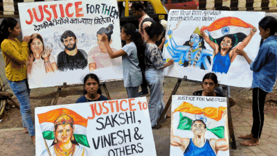 Sexual harassment complaints: 2 FIRs registered against Wrestling Federation of India chief, 1 of them under Pocso